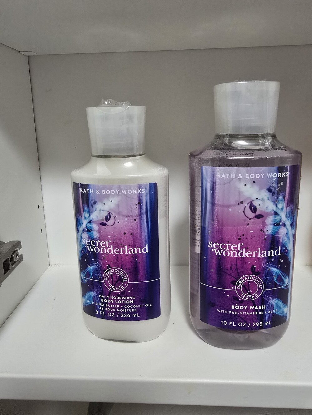Bath & Body Works Secret Wonderland Body Wash & Lotion - Purple